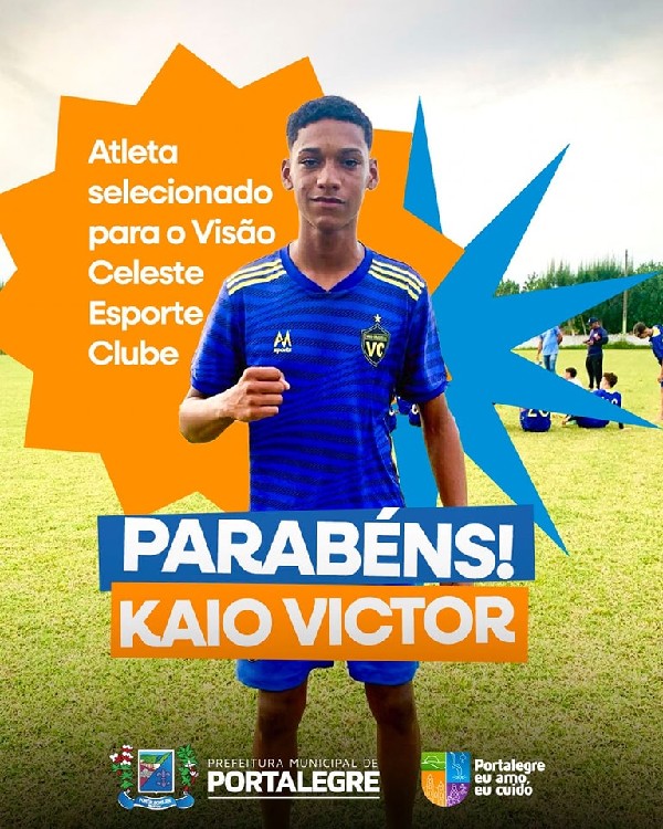 PARABÉNS KAIO VICTOR, DANIEL PEREIRA E ANDERSON KAUÃ