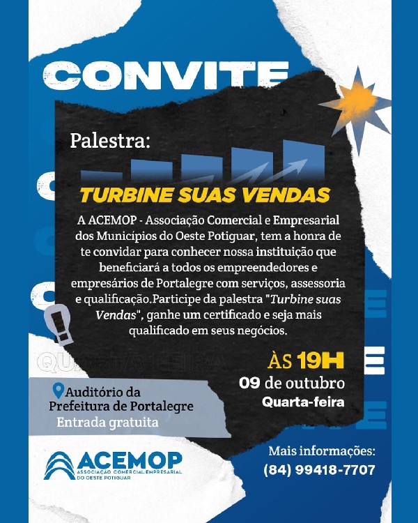 "TURBINE SUAS VENDAS" - INSCREVA-SE!