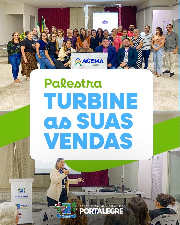 PALESTRA "TURBINE AS SUAS VENDAS"