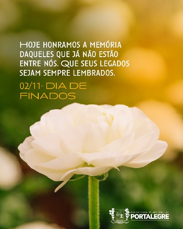 DIA DE FINADOS - 02 DE NOVEMBRO