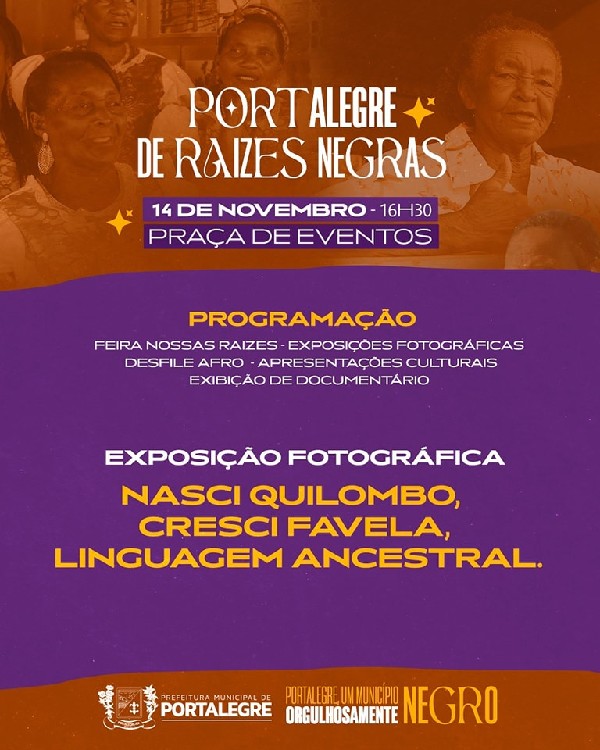 PROGRAMAÇÃO - PORTALEGRE DE RAÍZES NEGRAS