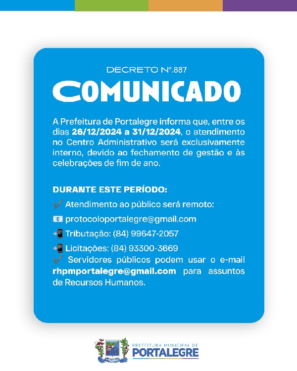 COMUNICADO!